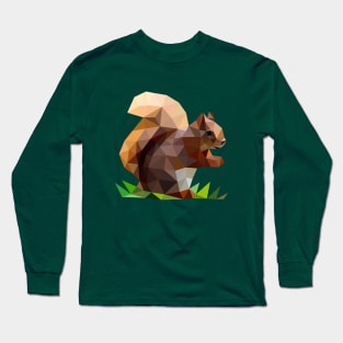 Red Squirrel Long Sleeve T-Shirt